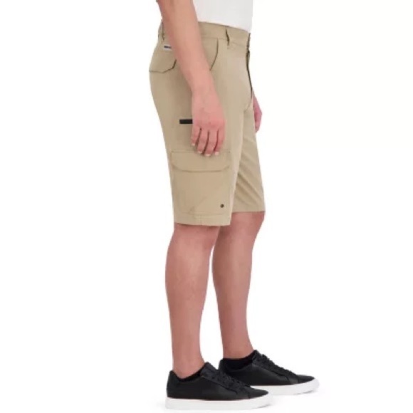 IRON Clothing Men's Stretch Hybrid Cargo Short | Color: Khaki | NEW/NWT!!🩳🩳 - Picture 5 of 8